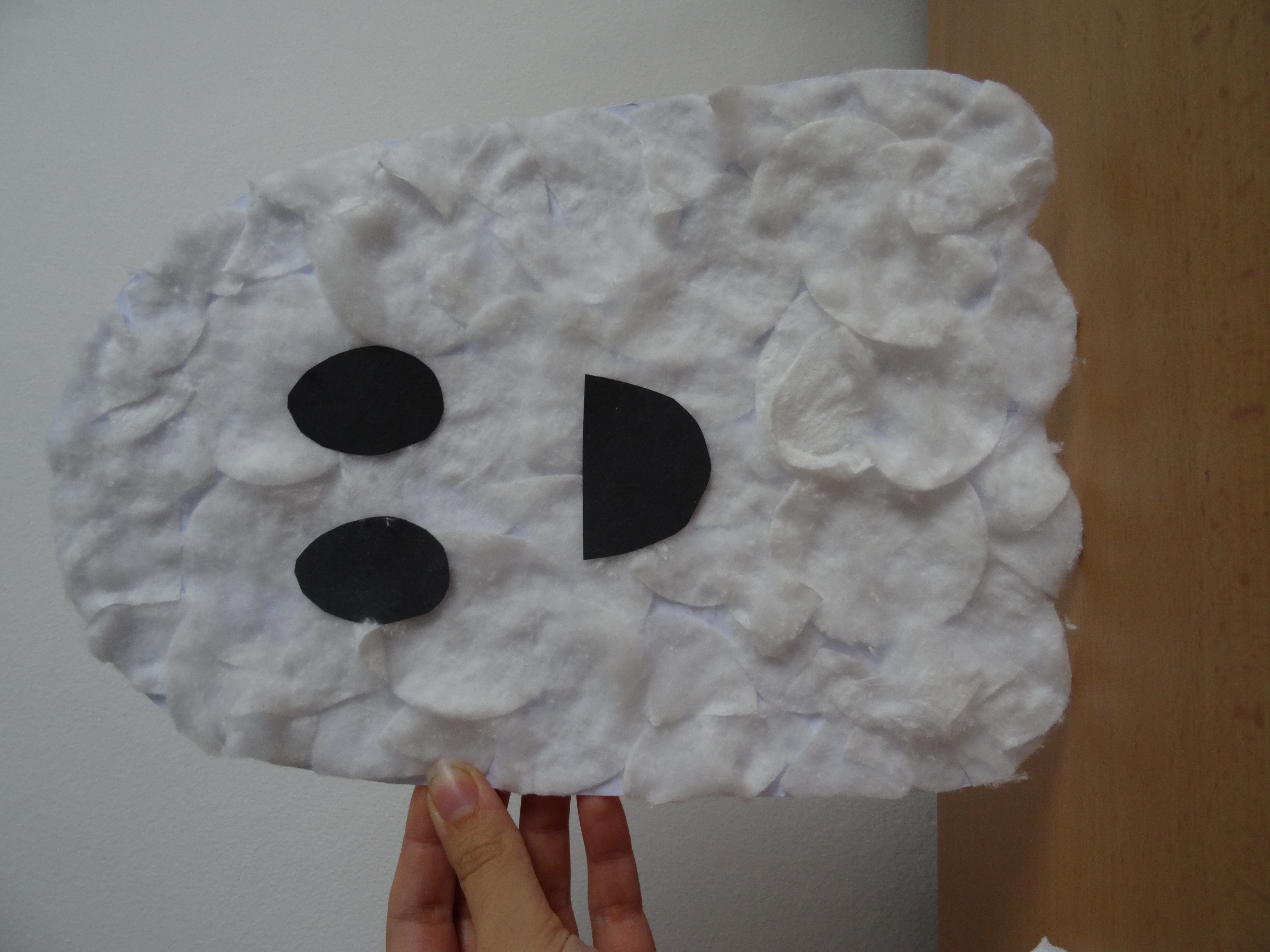 Tvoření pro děti na halloween duch